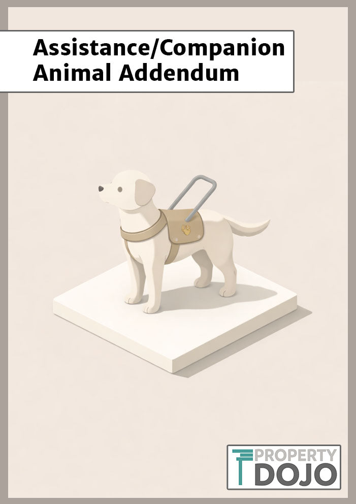 Assistance or Companion Animal Addendum