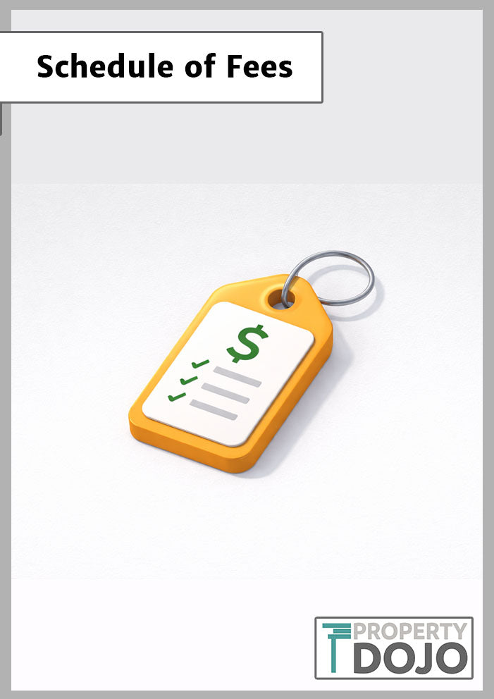 Schedule of Fees